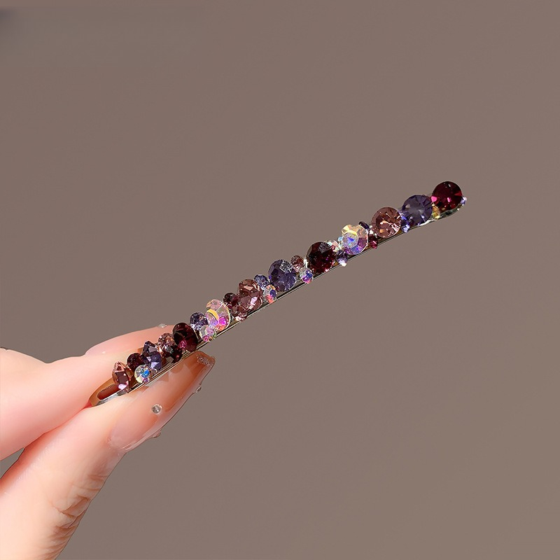 Women'S Accessories New Look - مشابك شعر فاخرة مرصعة بالكريستال للنساء،