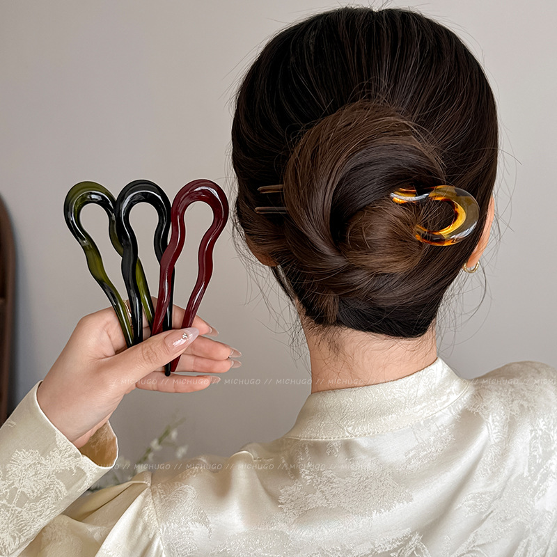Hair Fork Stick - مشبك شعر على شكل حرف U