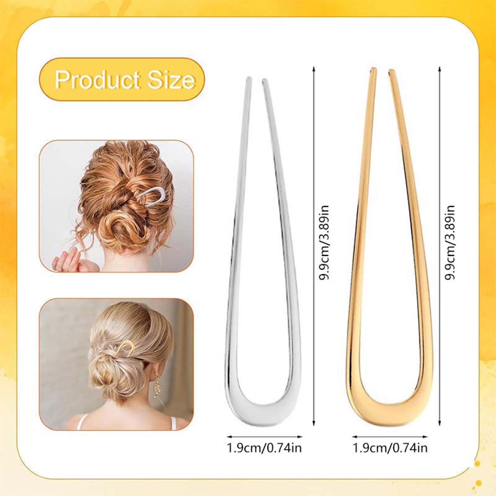 دبابيس شعر فرنسية على شكل حرف  - مراجعة Women Accessories On Sale وسعره