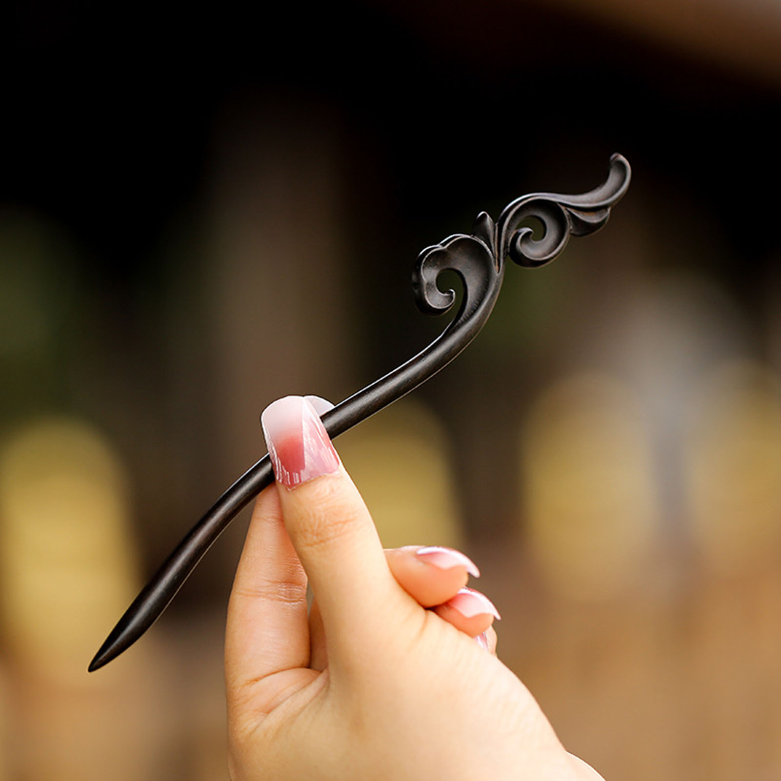 النمط الصيني الشعر عصا الحد ال - مراجعة Hair Fork Stick وسعره