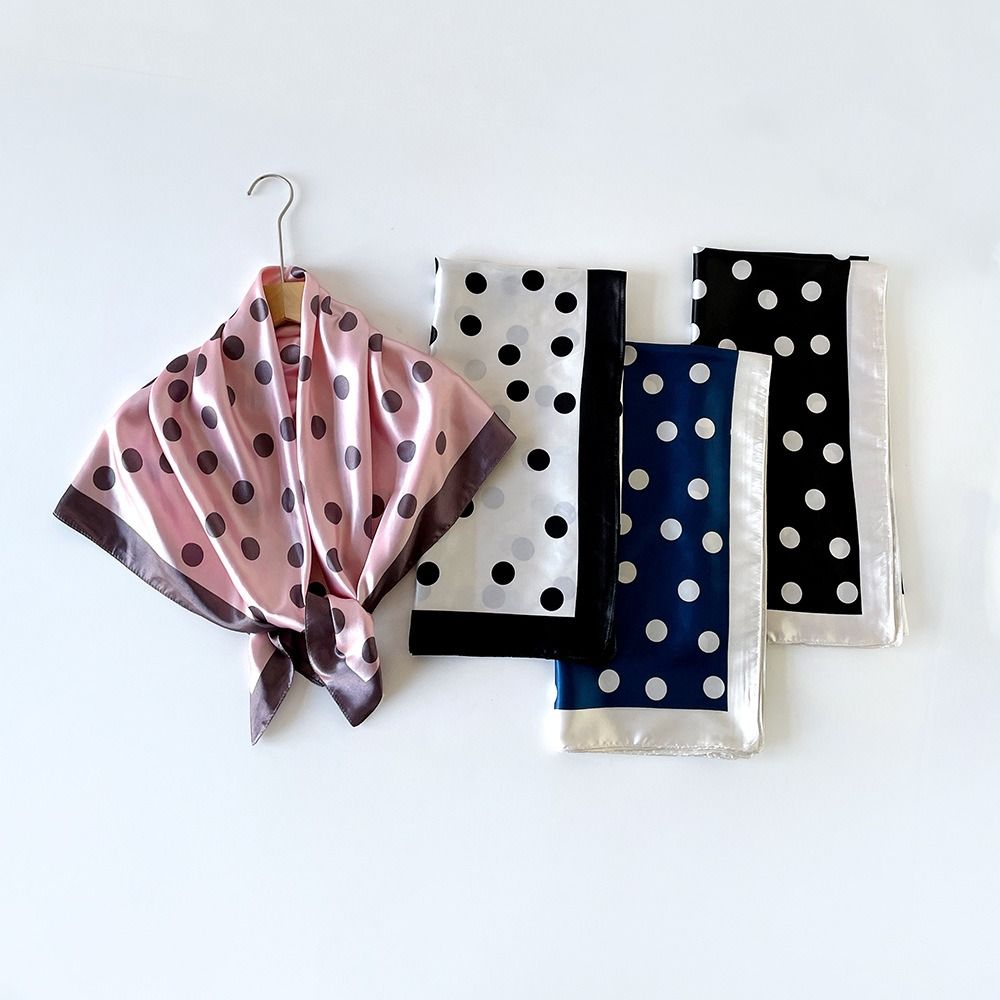وشاح أنيق مطبوع بنقاط هندسية ع - مراجعة Women'S Y2K Accessories وسعره