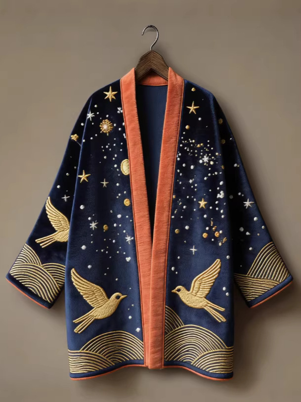 كيمونو ياباني جديد لخريف وشتاء - مراجعة Women'S Kimono Accessories وسعره