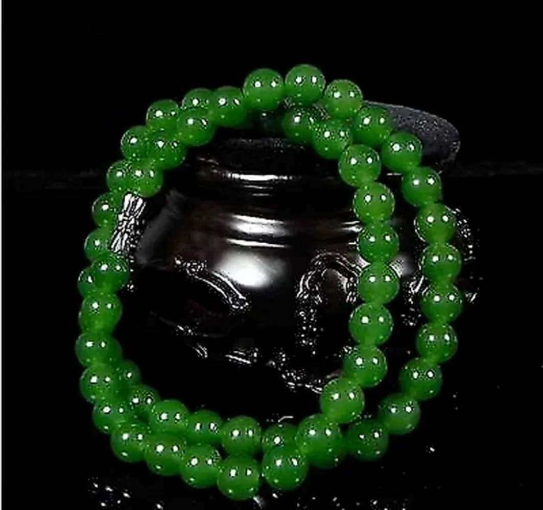 حقيقية الطبيعية الخضراء الخرز  - مراجعة Women Accessories Jewelry وسعره