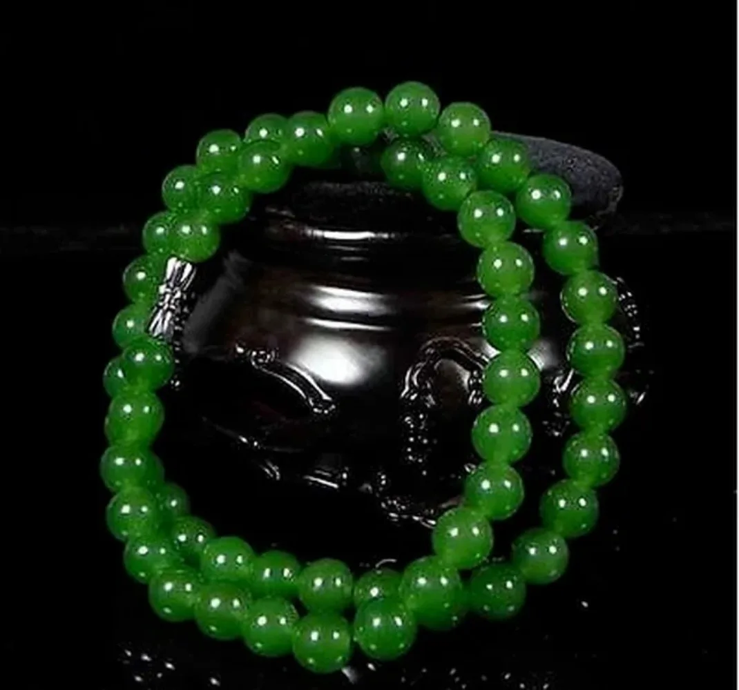 حقيقية الطبيعية الخضراء الخرز  - مراجعة Women Accessories Jewelry وسعره