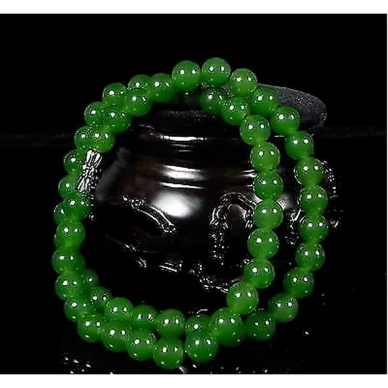حقيقية الطبيعية الخضراء الخرز  - مراجعة Women Accessories Jewelry وسعره