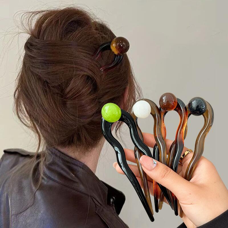 دبابيس شعر على شكل حرف U مزينة - مراجعة Women Accessories On Sale وسعره