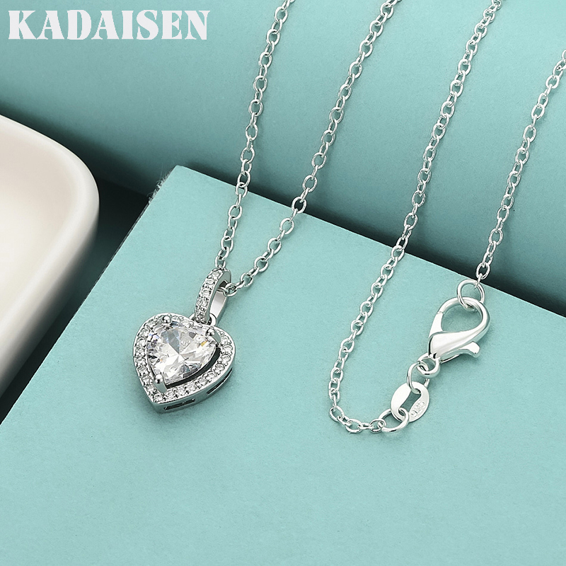 قلادة فضية عيار 925 عالية الجو - مراجعة Charm Necklace Dainty وسعره