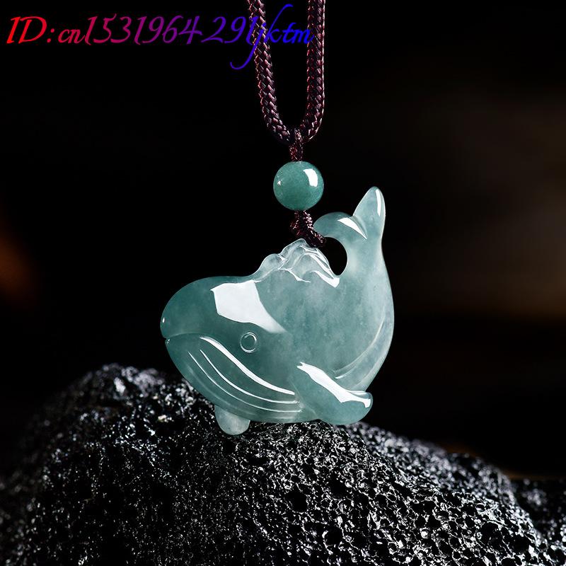 قلادة حجر اليشم البورمي الطبيع - مراجعة Women Accessories Jewelry وسعره