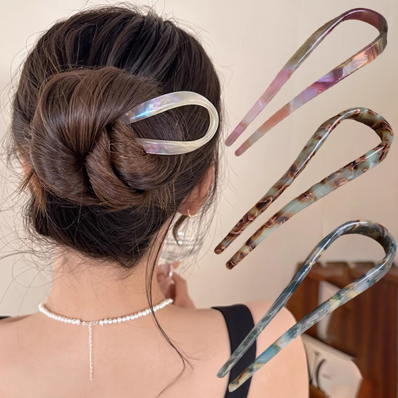 دبابيس شعر على شكل حرف U، مشاب - مراجعة Women Accessories On Sale وسعره