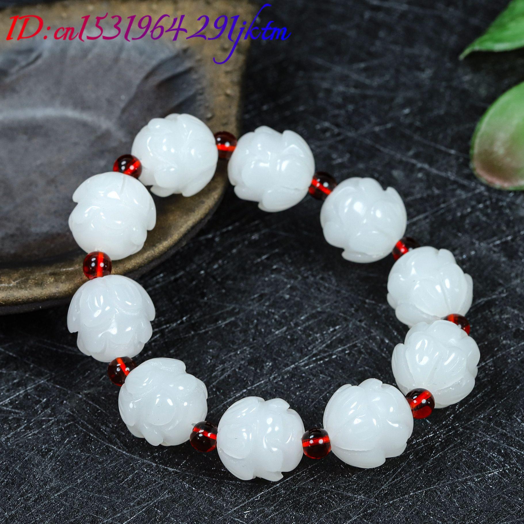 إكسسوارات سوار اللوتس من اليشم - مراجعة Women'S Accessories Designer وسعره