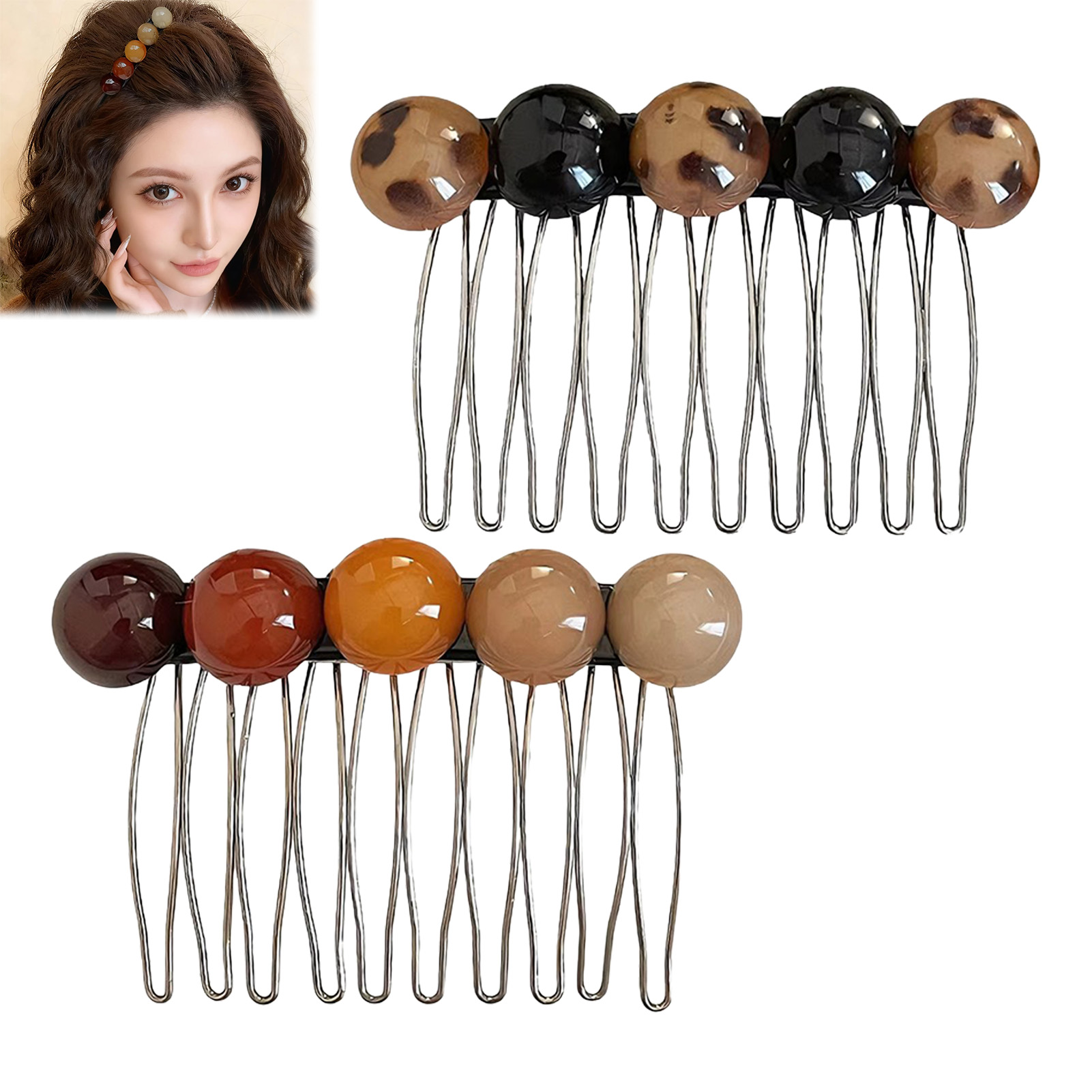 مشابك شعر كورية بسيطة مزينة با - مراجعة Women Accessories On Sale وسعره