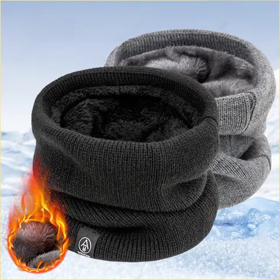 وشاح دافئ للرقبة في الشتاء مبط - مراجعة Women'S Winter Accessories Set وسعره