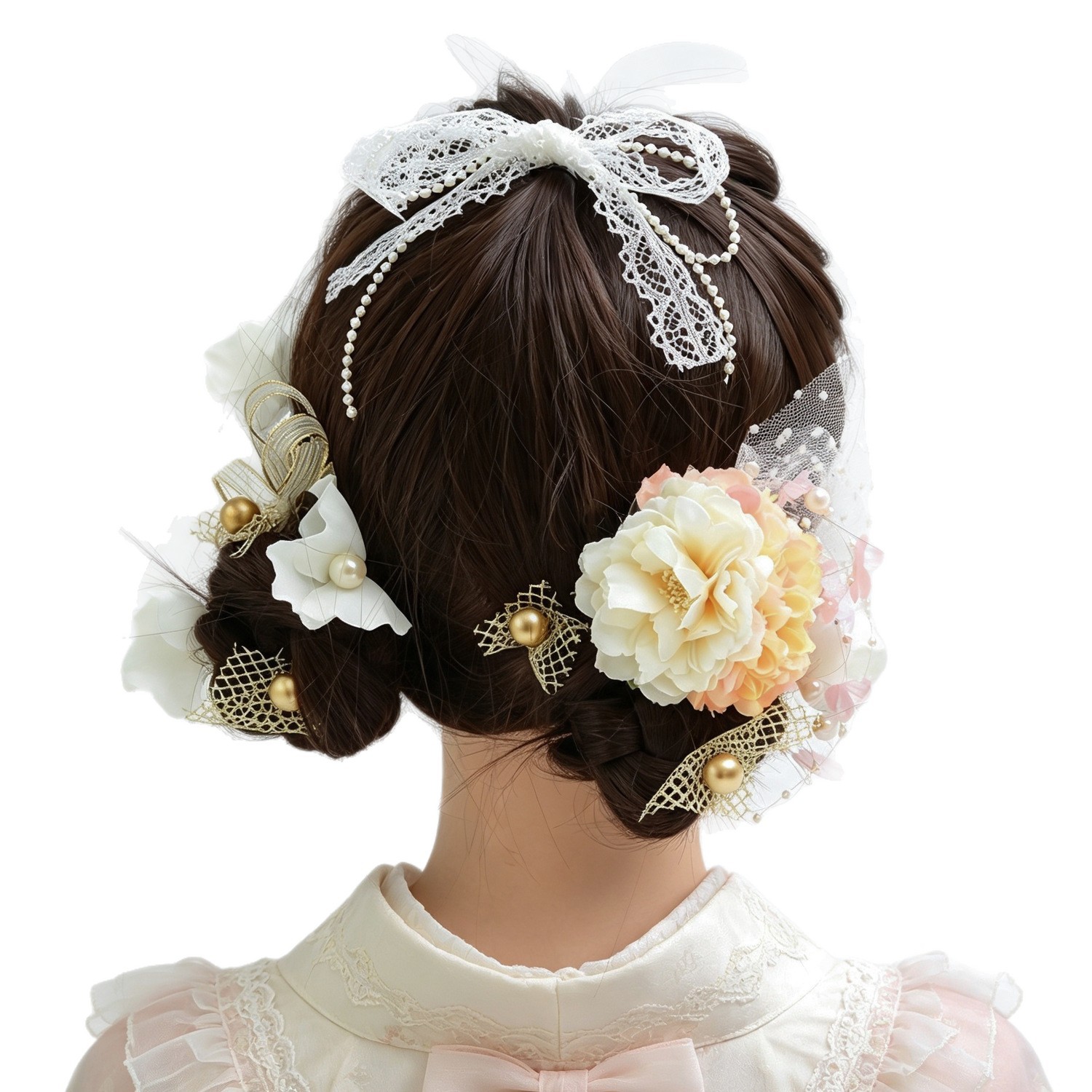 مجموعة إكسسوارات شعر الكيمونو  - مراجعة Women'S Kimono Accessories وسعره