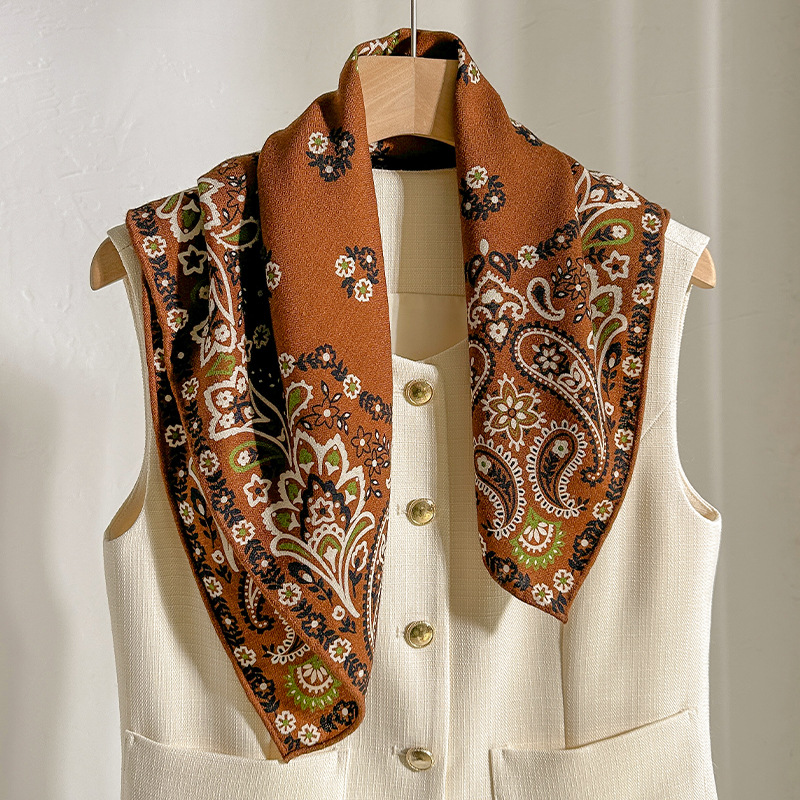 70% الصوف 30% وشاح حريري النسا - مراجعة Women'S Winter Accessories Set وسعره