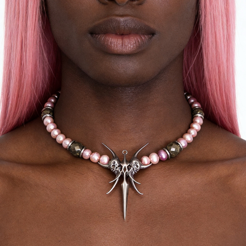 Y2K مجوهرات الجمجمة الصليب قلا - مراجعة Women'S Accessories In The 90S وسعره